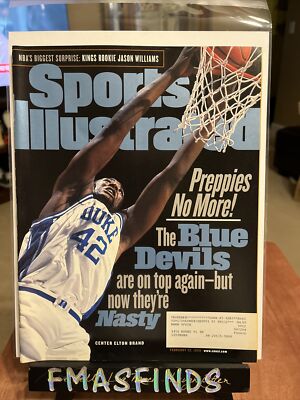 R1 1999 ELTON BRAND DUKE BASKETBALL Sports Illustrated Feb