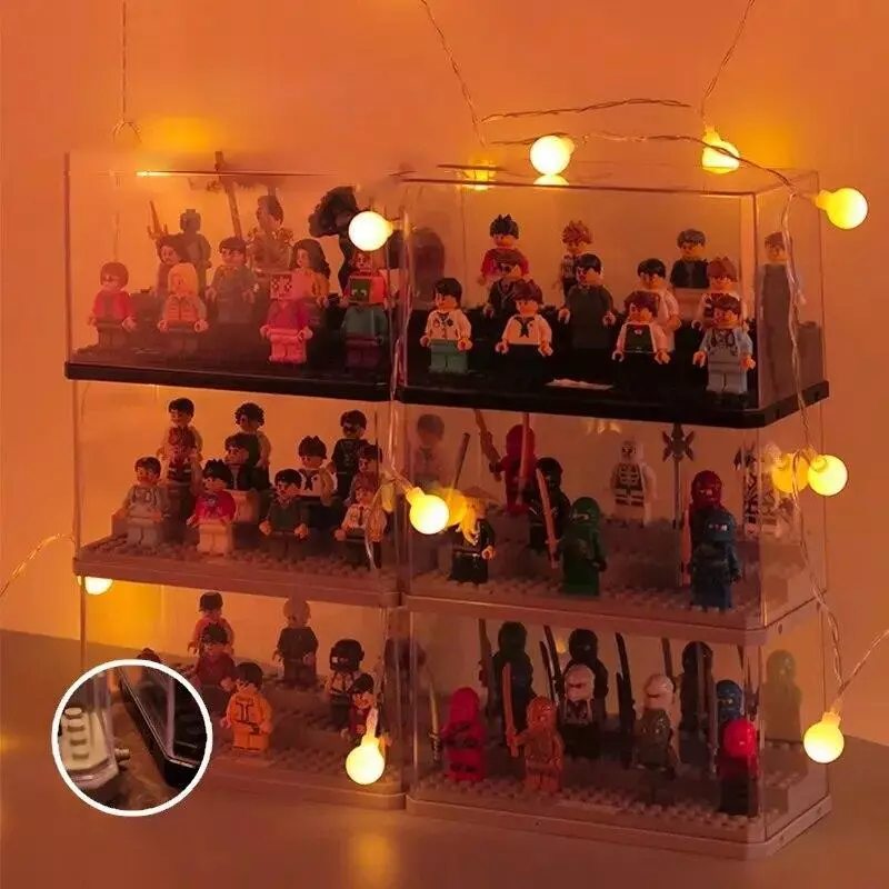 Acrylic Display Cabinet Case For Lego Figures Minifigures Box