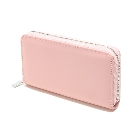 Para hombres y mujeres billetera con soporte para tarjetas de crédito cuero RFID con bloqueo con cremallera bolso de bolsillo - Imagen 19 de 31