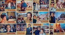 55 DAYS AT PEKING Italian fotobusta movie poster x12 CHARLTON HESTON AVA GARDNER