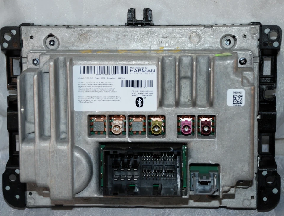 2013 - 2017 DODGE RAM RA3 8.4 UCONNECT 3C RADIO DISPLAY SCREEN OEM VP3 SIRIUS XM - Image 4 of 4