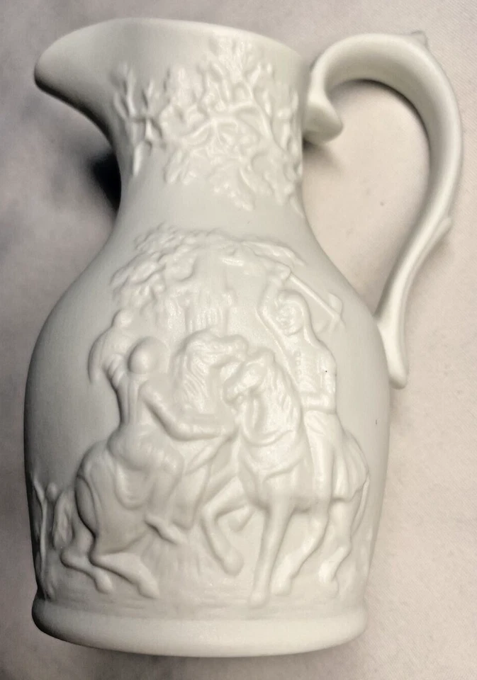 Jarra/jarra/crema vintage Portmeirion Parian England miniatura 4" Foto 3 de 4