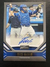 2020 Panini Chronicles Playbook Baseball Reese McGuire Autograph # PA-RM #/99