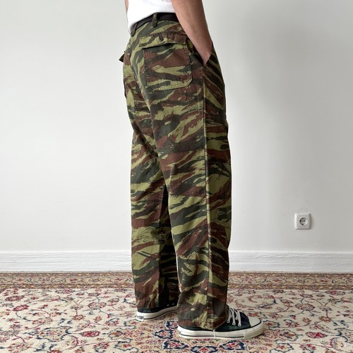 1970s Vintage Military Portuguese Army Lizard Camo Field Pants - Picture 3 of 8
