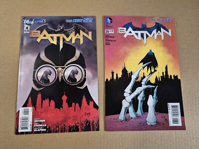Batman The New 52 #4  & 26, 2nd cameo appearance of The Court of Owls