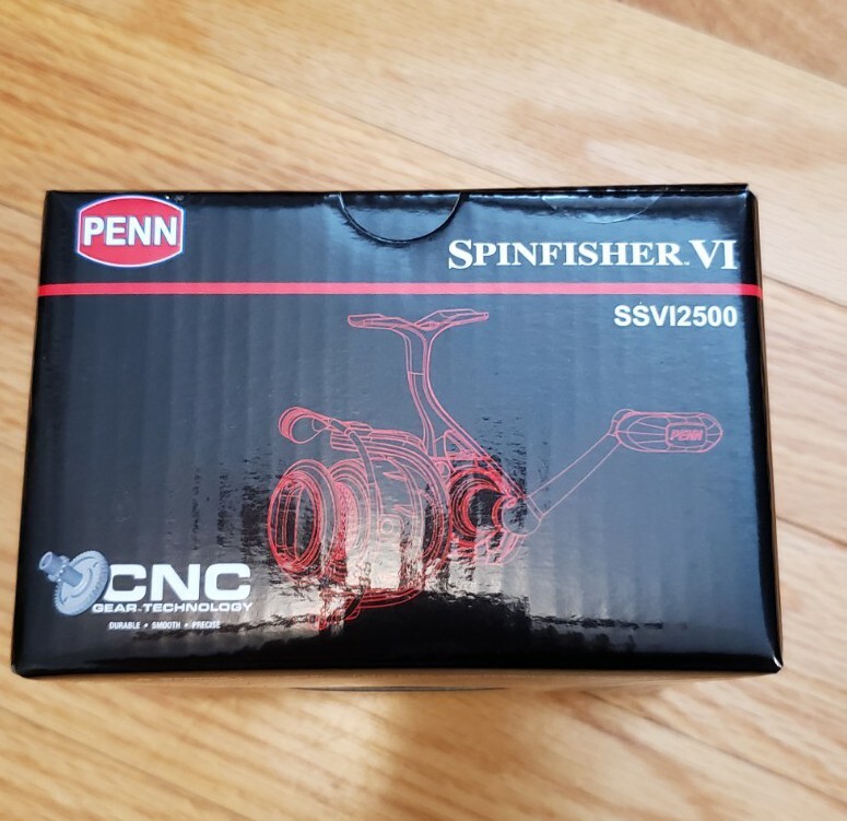 Penn Spinfisher VI 2500 Spinning Reel NEW