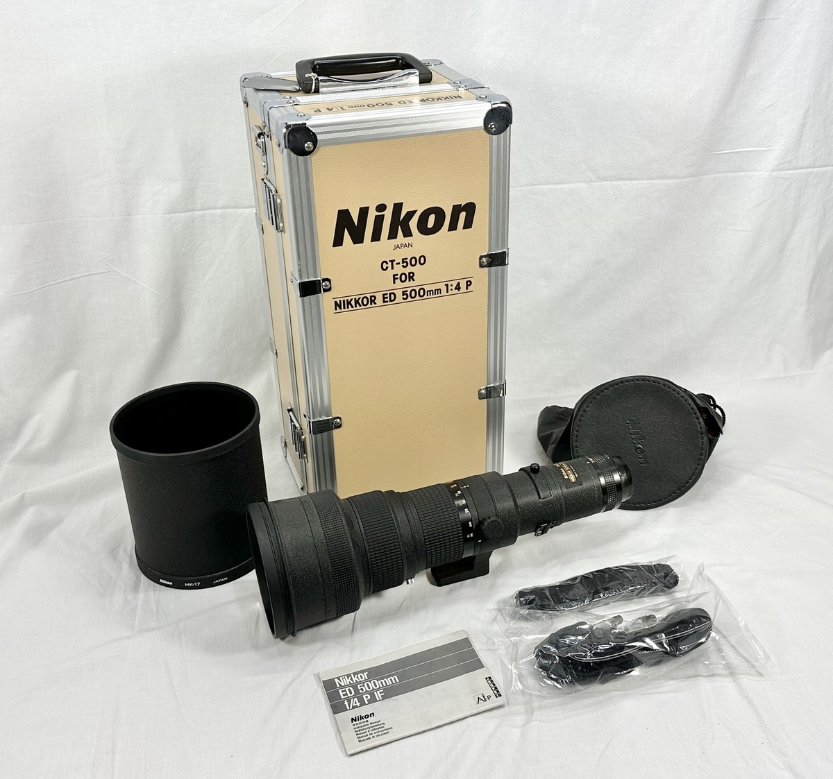 NIKON NIKKOR AI-S 500mm f4 P ED IF LENS AIS. - WITH L37c DROP IN 