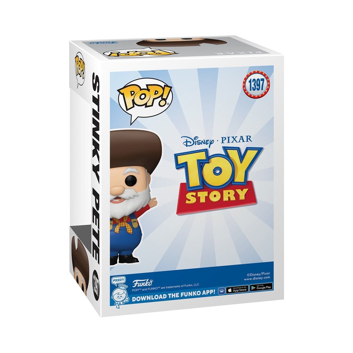 FUNKO POP！トイ・ストーリー（プロステクター）No.1397 Funko POP! Toy Story Specialty Series: Stinky Pete Vinyl Figure