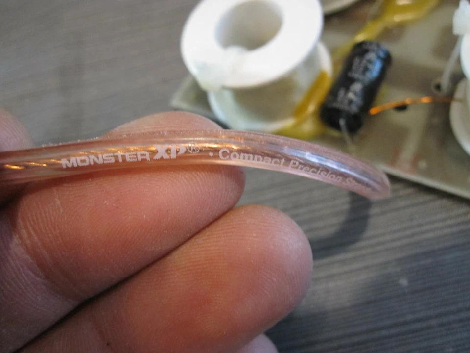 Wharfedale Zaldek ZDK-CTR-BLK Centro REEMPLAZO Crossover con Cable Monster XP Foto 4 de 4