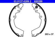 ATE 03.0137-0289.2 Brake Shoe Set for Mitsubishi