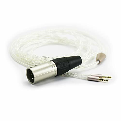 Ablet - Cavo audio di ricambio HiFi con attacco XLR a 4 pin maschio, (V9E)