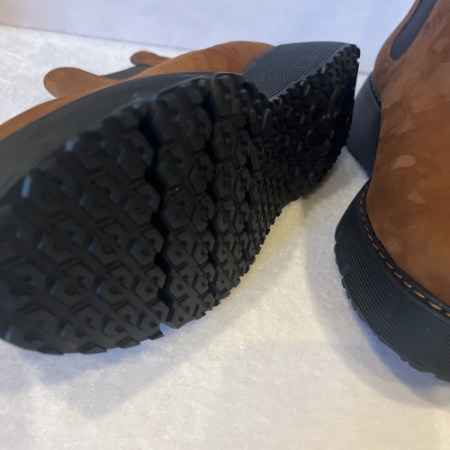 400 $ Paul Green Elysee Plateau-Chelsea-Bootie Keilabsatz hellbraun 8 ohne Karton ohne Etikett - Bild 3 von 23