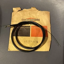 Aermacchi Harley Sprint CRTT  NOS Dellorto SSI Throttle Cable Assembly 45172-63M