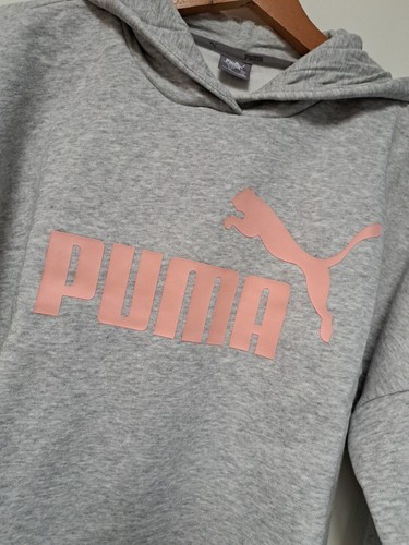 PUMA Cropped Hoody Age 14 NEW - Picture 2 of 6
