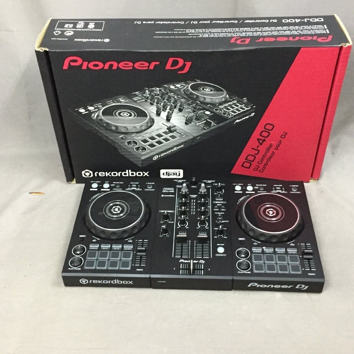 Pioneer DJコントローラー DDJ-400【ケース付】 Pioneer DJコントローラー DDJ-400【ケース付】