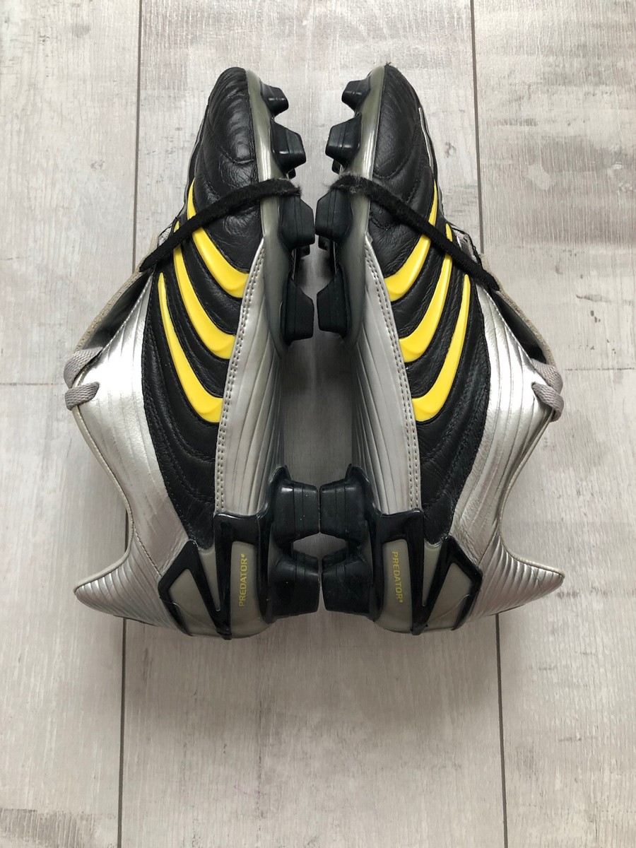 Adidas Predator Absolute Black Silver Football Soccer Cleats US9 1