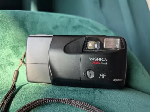 [Weather Sealed] Yashica AW-Mini with Case, Tested with Film, T3, T5 Alternative