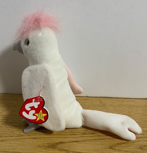 Ty Kuku The Cockatoo Plush Toy January 5 1997 Collectible Beanie Baby - Picture 3 of 10