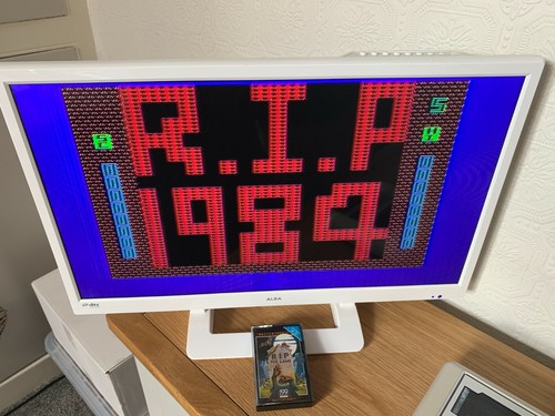 Commodore VIC 20 R.I.P Vintage Cassette Game - Working -👽👾Retro Gift Idea👾👽 - Afbeelding 4 van 12