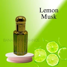 Lemon Musk Al Tahara Concentrated Oil Perfume 12 ml  - long lasting