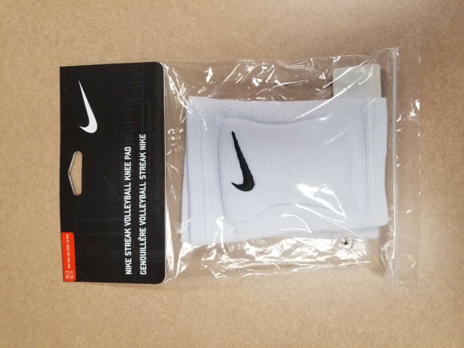 Nike Streak Volleyball Knee Pads White Med/Large eBay
