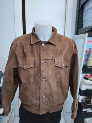 Sinclair S Brother Lederjacke Gebraucht Man Gr L Brown XXC323L