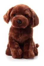 Chocolate Lab Dog Stuffed Animal Plushie, Gifts for , Lab Dog Plush Toy 12 in...