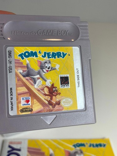 Tom & Jerry Nintendo Gameboy Authentic Game w Manual & Case Pristine - Picture 5 of 9
