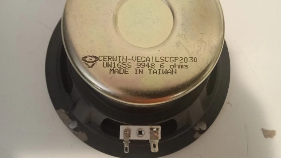 Controlador Cerwin Vega E-706 6 1/2" Foto 2 de 2