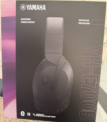 #ad NEW Yamaha YH E700B Wireless Over Ear Noise Cancelling Headphones $115.00