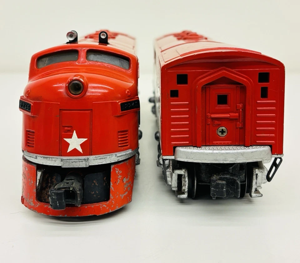 Lionel Postwar The Texas Special F3 AB Diesel Locomotive Set 2245 Runs & Lights - Image 2 of 4