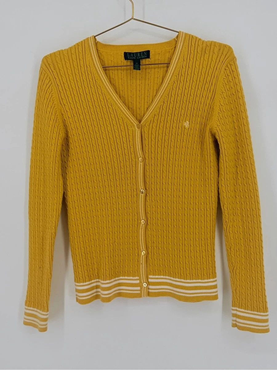 Ralph Lauren Yellow Cardigan Sweaters for Women for sale | eBay