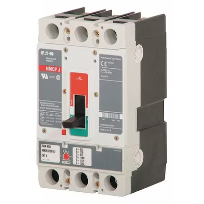 Eaton Hmcp150t4c Molded Case Circuit Breaker, Hmcp Series, 150A, 3 Pole, 600V