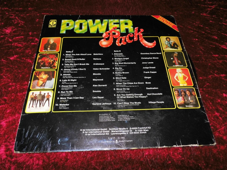 power pack lp vinyl sampler - Bild 2 von 2