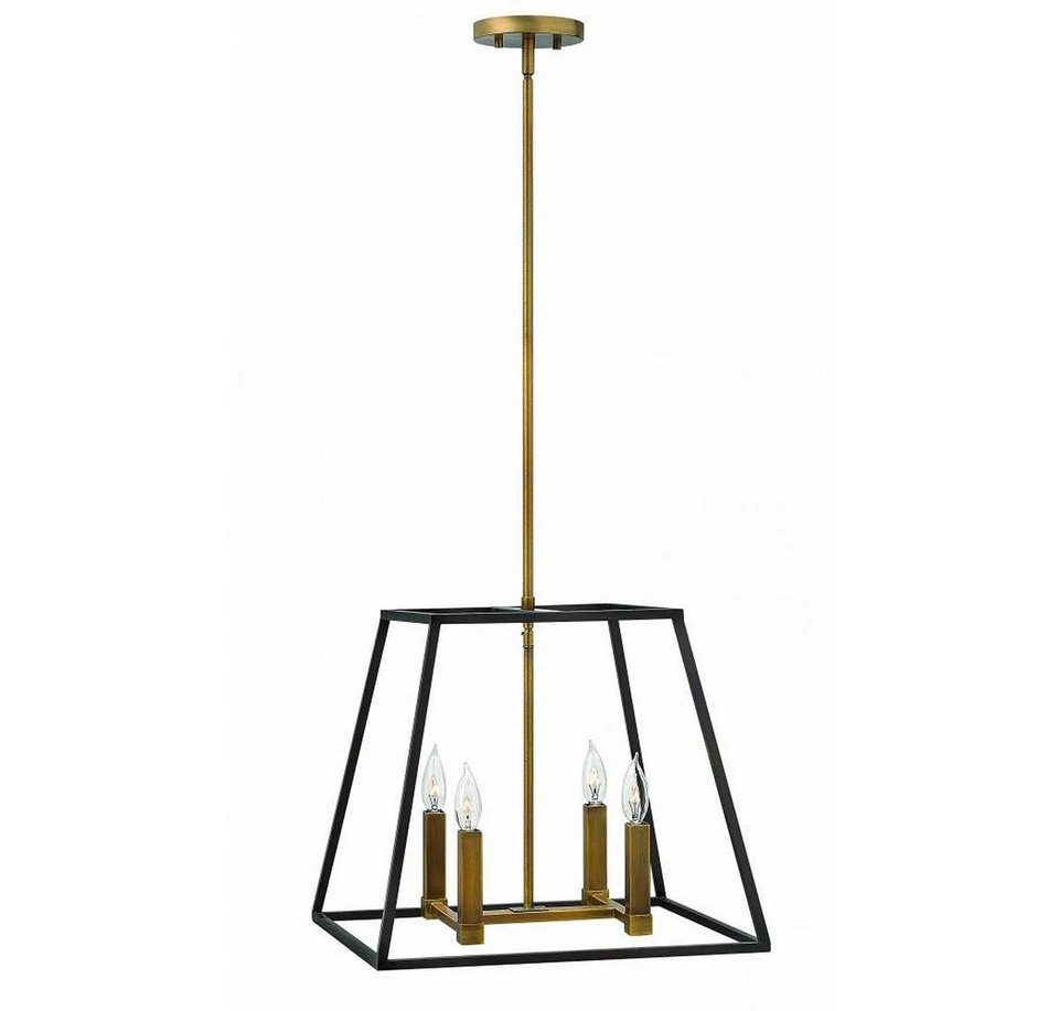 Pingente foyer Hinkley 3334BZ 16,25" 4 luzes em bronze - Imagem 2 de 2