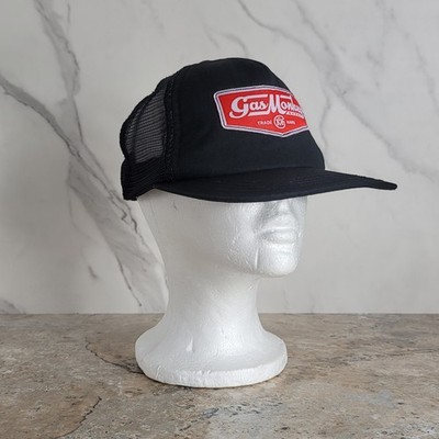 GAS MONKEY GARAGE DALLAS TEXAS BLACK MESH SNAPBACK TRUCKER HAT