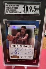 2021-22 Panini Contenders - Variation Jalen Suggs #105 The Finals Ticket /49...