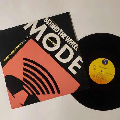 Depeche Mode Behind The Wheel Remix 1988 Vinyl LP 12" Record Route 66 MaxiSingle
