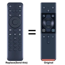 Remote Control For Telly Free TV 4K HDR Smart TVs Without Voice