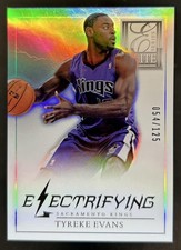 2012-13 Panini Elite Series Tyreke Evans Electrifying #/125 Kings