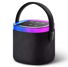 Portable Bluetooth Speaker RGB Lights IPX5 Waterproof 15H Playtime Outdoor