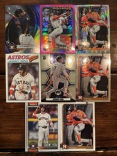 Jeremy Pena 8 Card LOT! Platinum / Chrome Pink / Ray Wave - Houston Astros