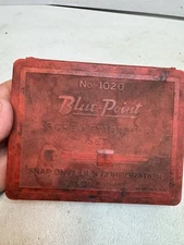 Vintage Blue Point Snap-on No 1020 Screw Extractor Set / PARTIAL SET