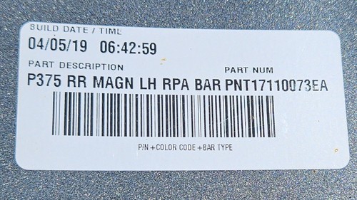 2019-2021 FORD RANGER LEFT & RIGHT SIDE BUMPER CORNER ENDS W/ SENSOR HOLE OEM - Picture 15 of 17