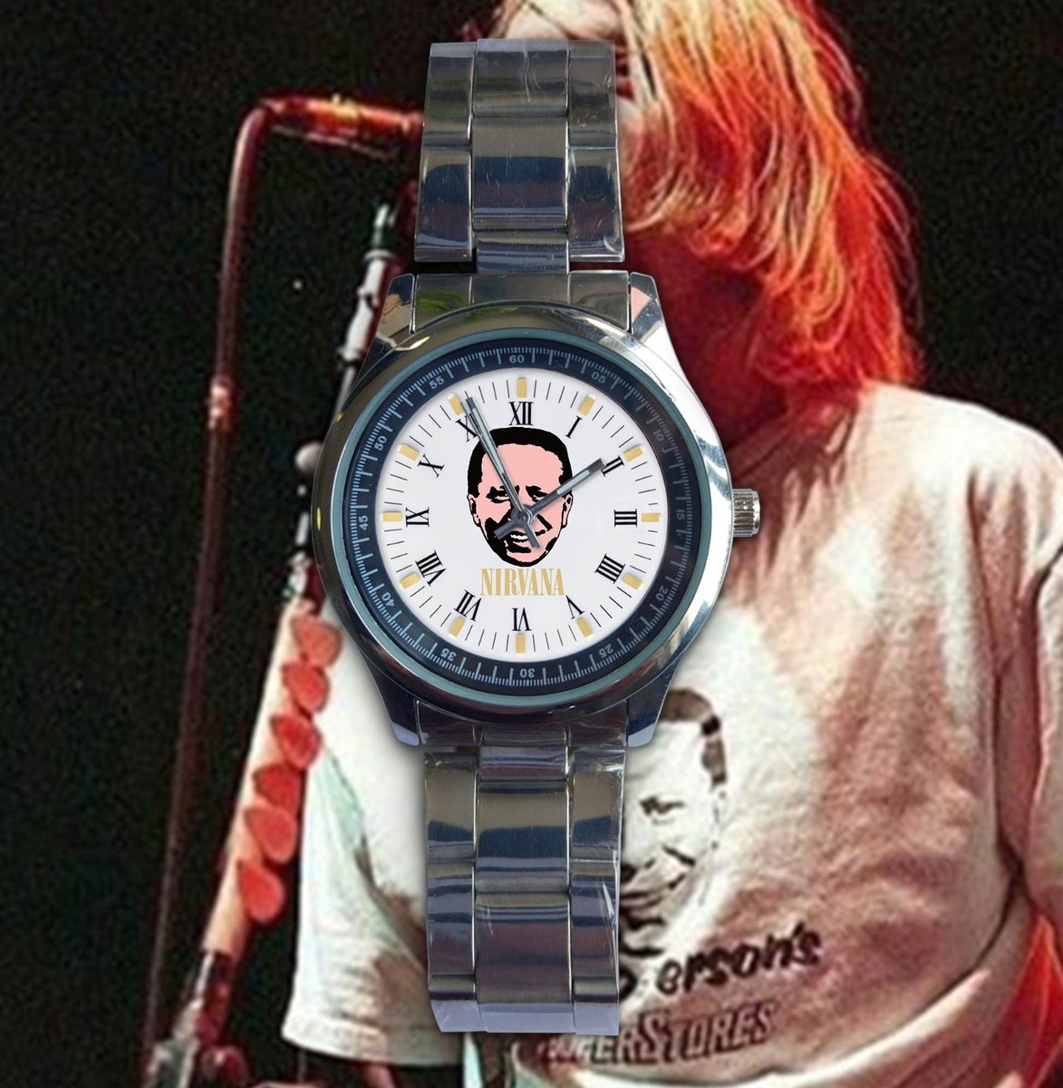 Tom Peterson NIRVANA UNISEX Size Wrist Watch Favorite Accessory