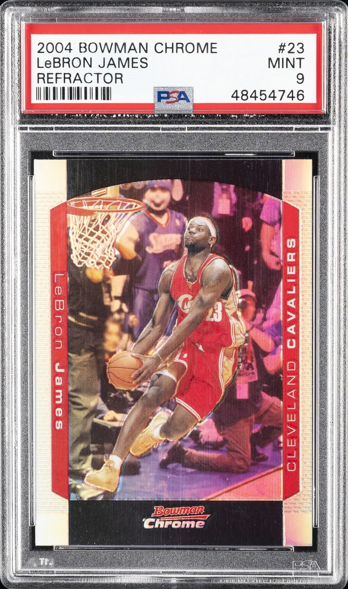 Bowman LeBron James Basketball Cleveland Cavaliers Sports Trading