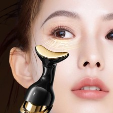 3 In 1 Face Massager Neck Facial Eye Massage Introducer Microcurrent Skin Rejuve