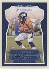 2016 Panini Chivalry 123/199 CJ Anderson #28 1s8