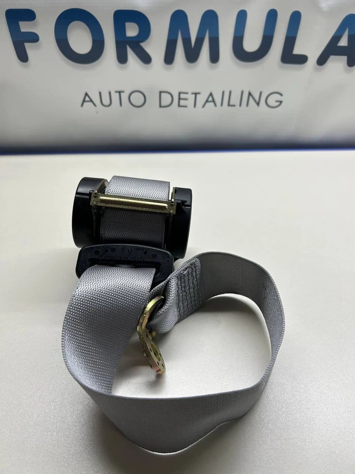 98-03 Cinturón de seguridad trasero izquierdo o derecho mercedes w208 clk320 clk55 gris fabricante de equipos originales Foto 3 de 4