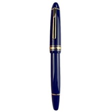 1Pc Blue Classic Wing Sung 629 Acrylic Resin Fountain Pen F Iridium Nib 0.5mm jq
